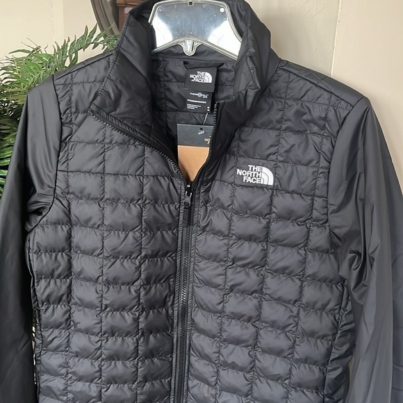 Brand New The North Face Thermoball Eco Down Insulated Black Zippered Jacket - Picture 7 of 15